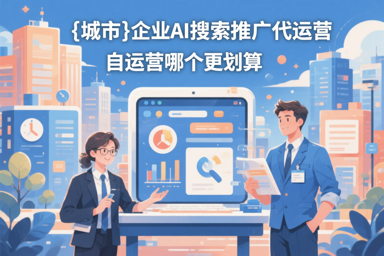 海北企业AI搜索推广代运营和自运营哪个更划算