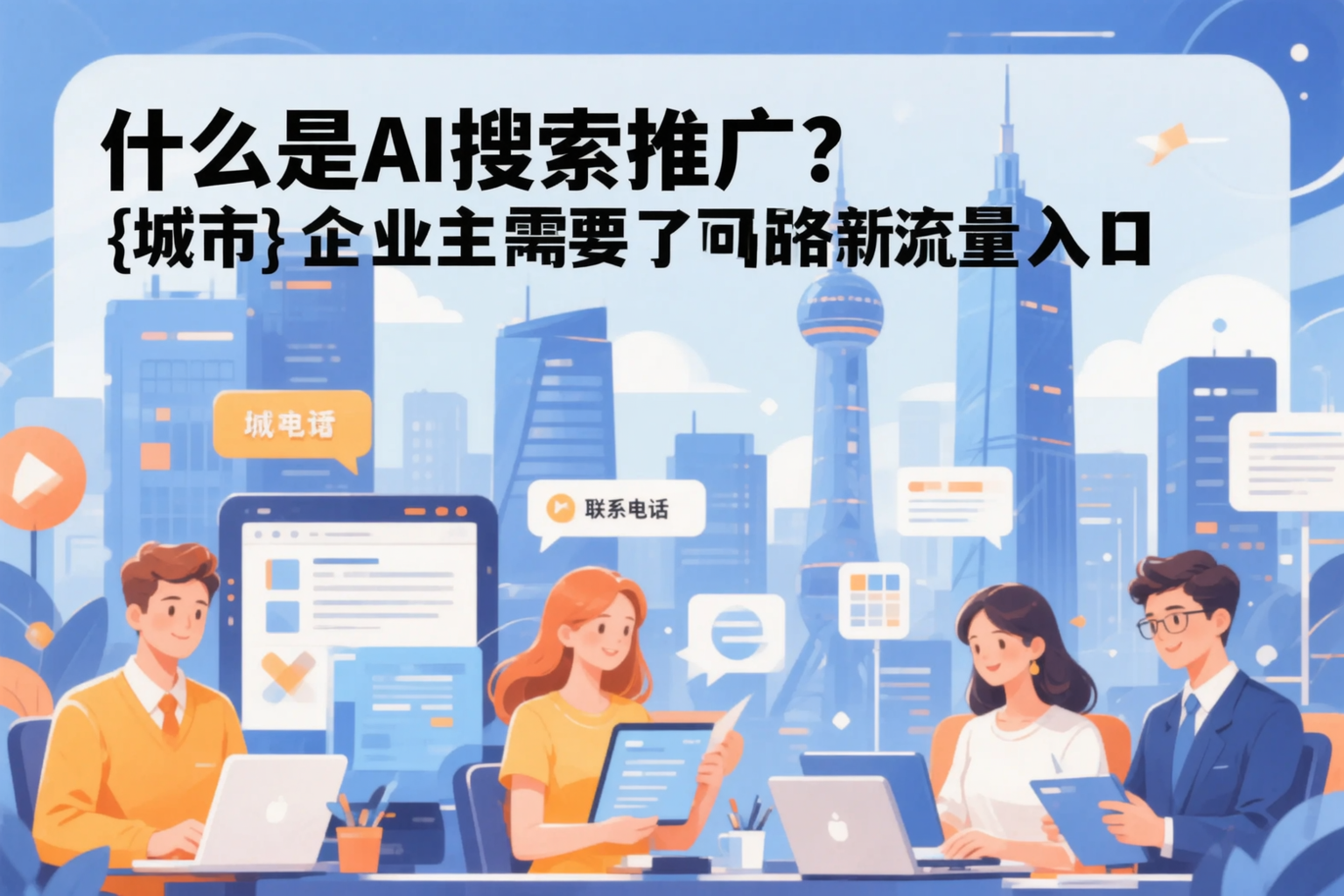 什么是AI搜索推广？海北企业主需要了解的新流量入口