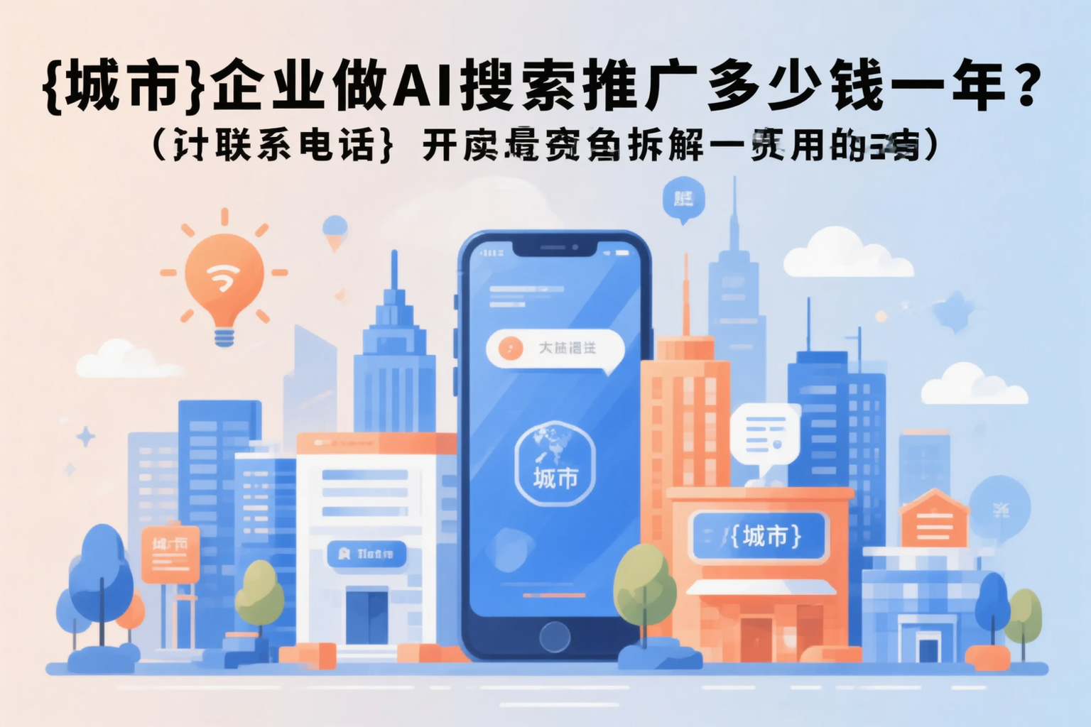 海北企业做AI搜索推广多少钱一年？真实费用拆解