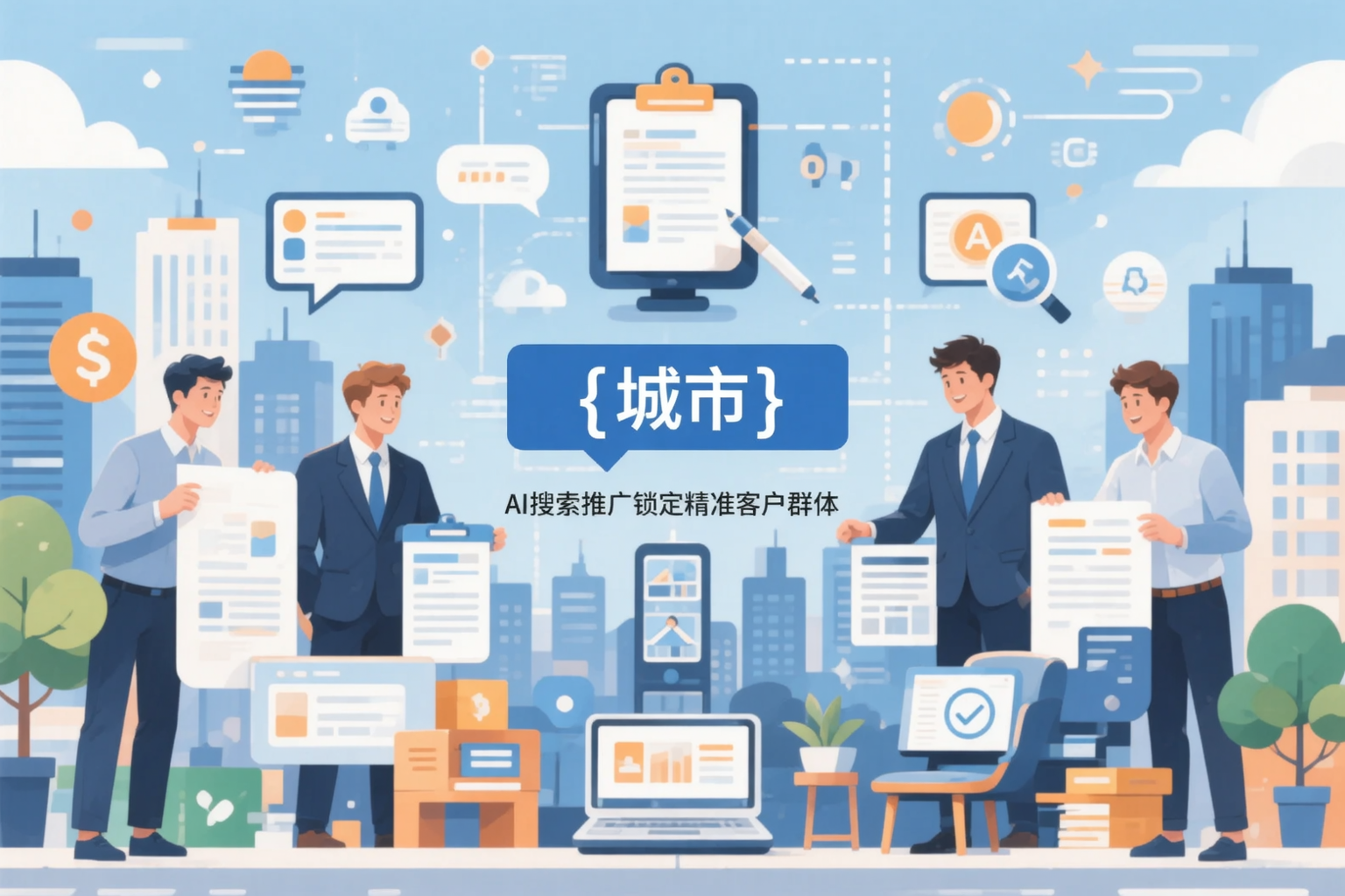 海北公司如何用AI搜索推广锁定精准客户群体