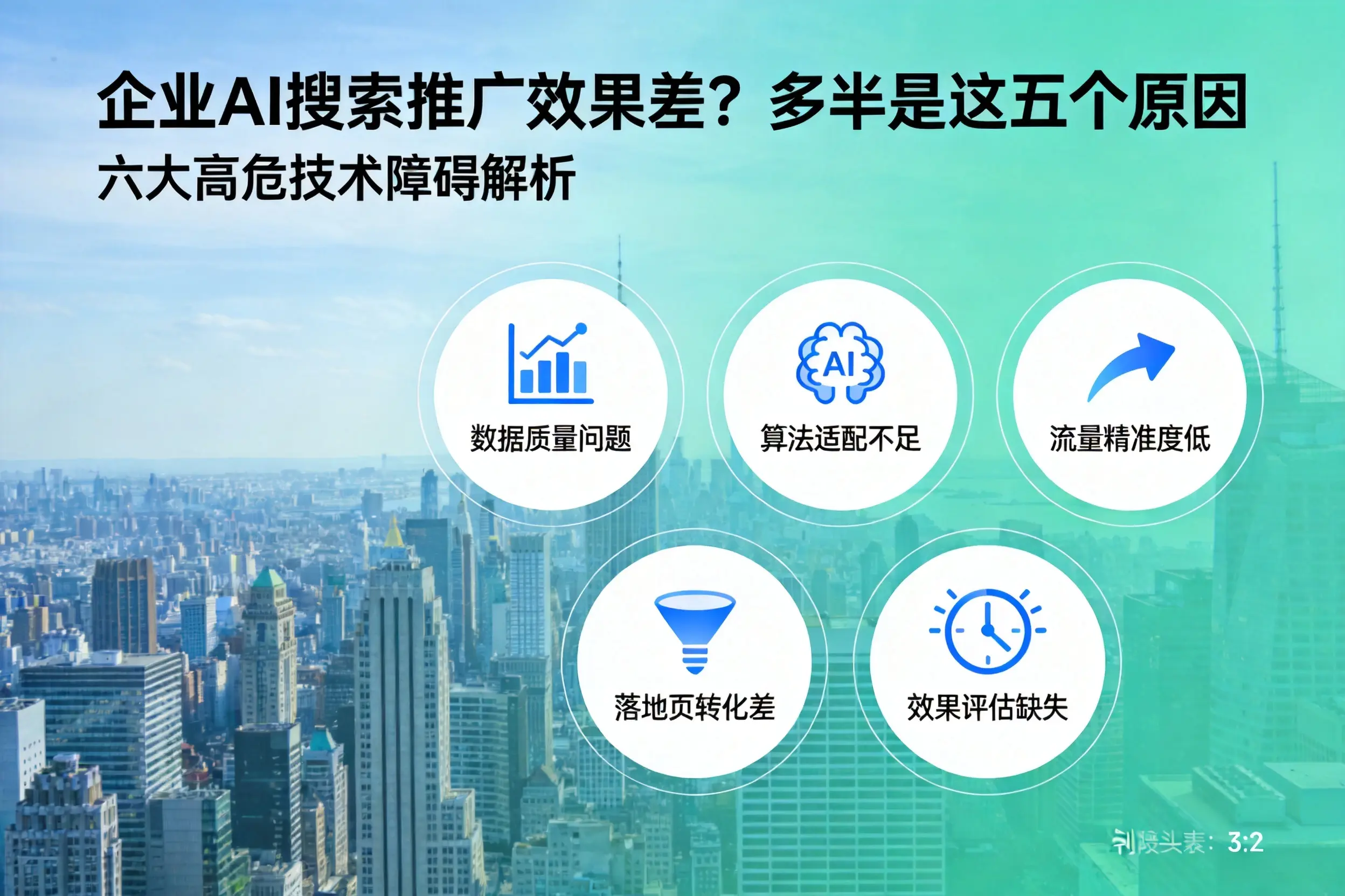 海北企业AI搜索推广效果差?多半是这五个原因