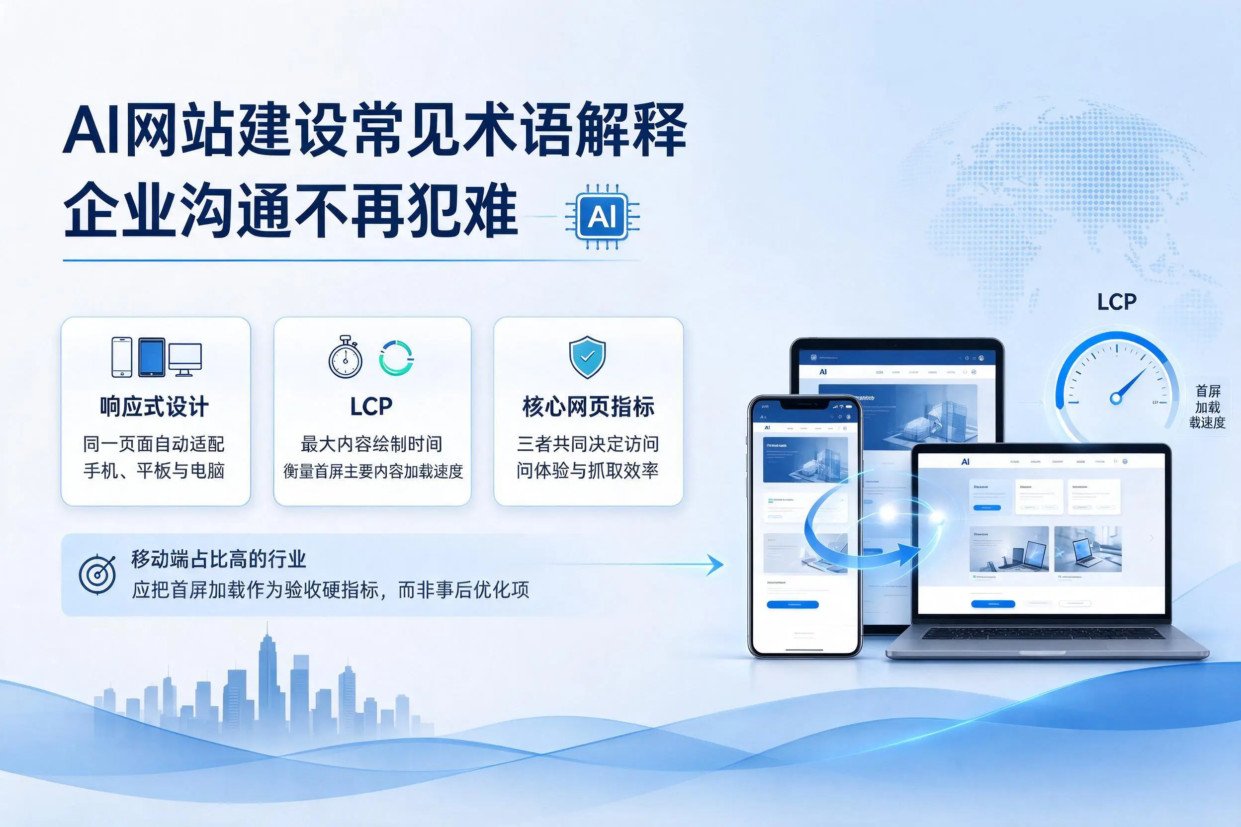 AI网站建设常见术语解释,海北企业沟通不再犯难