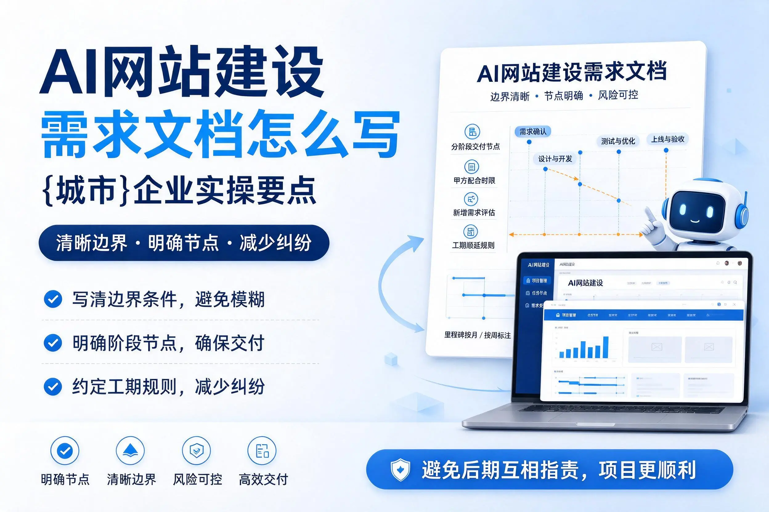 AI网站建设需求文档怎么写，海北企业实操要点