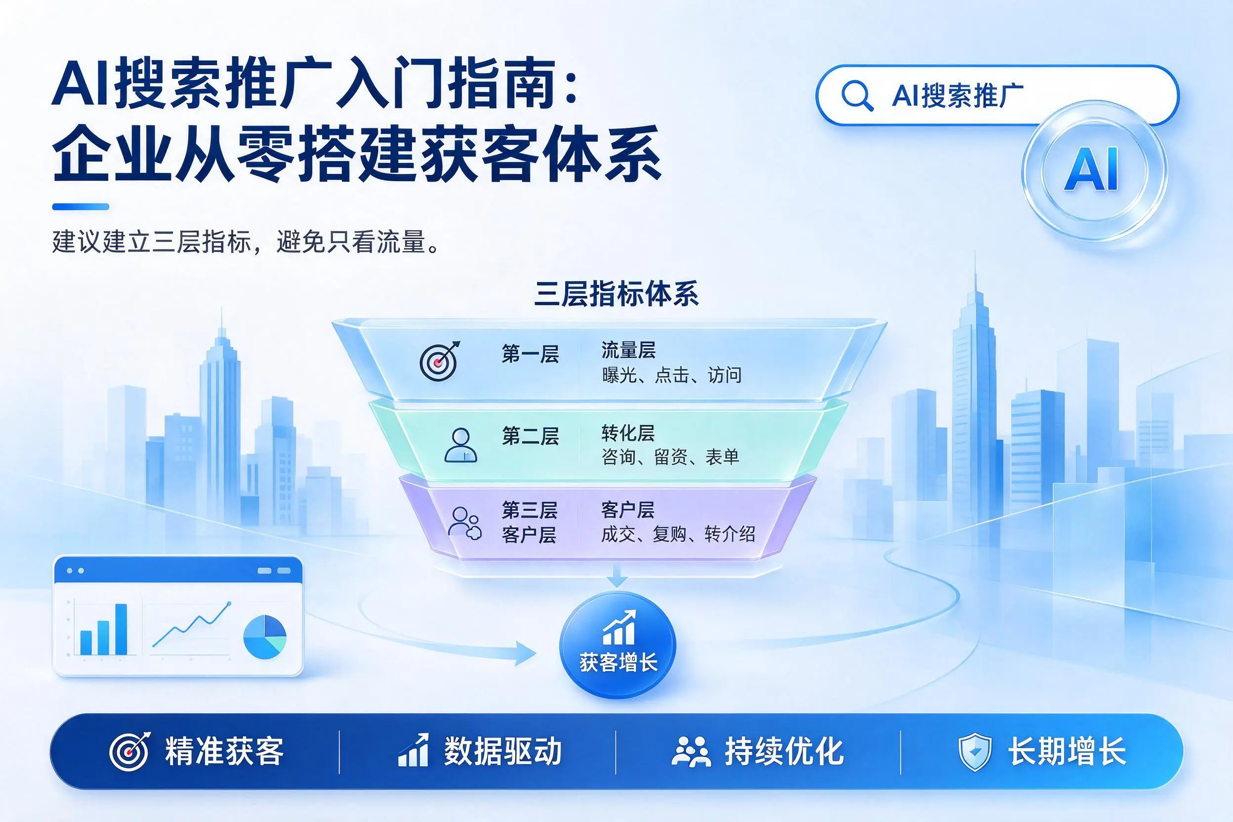 AI搜索推广入门指南：海北企业从零搭建获客体系